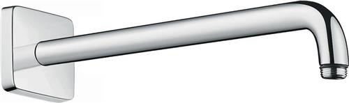 Hansgrohe douchearm E zonder kogelgewricht 1/2 x38.9cm 90° incl. rozet chroom