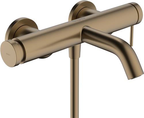 hansgrohe Tecturis S ééngreeps badmengkraan opbouw Brushed Bronze
