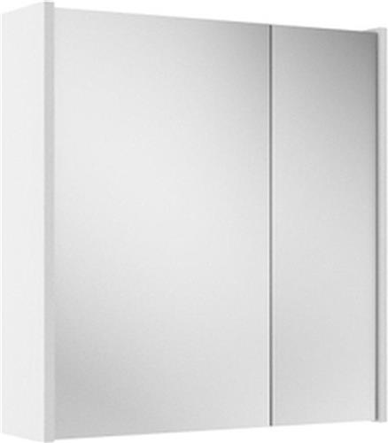 Saniclass Prime Spiegelkast - 60x63x16cm - inclusief zijpanelen - mat wit