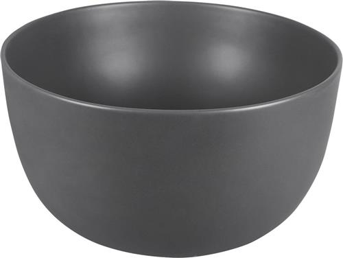 Waskom Differnz Tulip 40cm Keramiek Mat Donker Grijs
