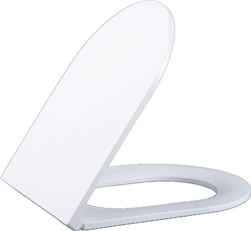 QeramiQ Dely Zitting - softclose - quickrelease - slim - wit glans