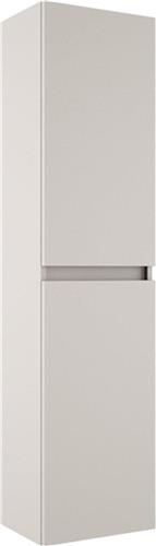 Adema Chaci Hoge Kast - 140x35x27cm - 2 deuren - mat cotton (beige)