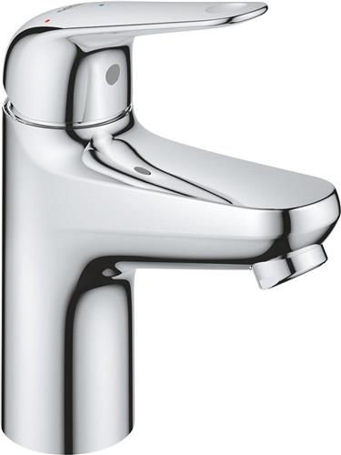 GROHE Euroeco Wastafelmengkraan - s-size - met pop-up waste - chroom