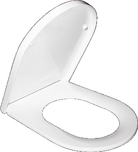 Royal plaza Timothy zitting met softclose + quick relase normaal wit