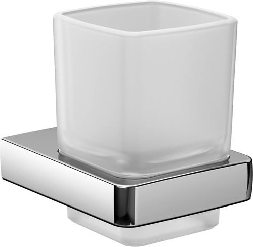 Emco Trend glashouder met glas chroom