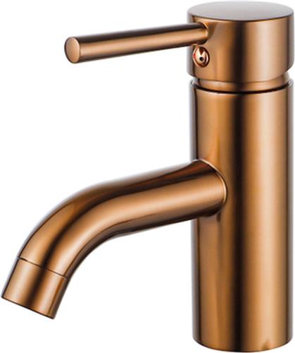 Fortifura Calvi Wastafelkraan - 14.8cm - opbouw - Geborsteld koper PVD (Koper)