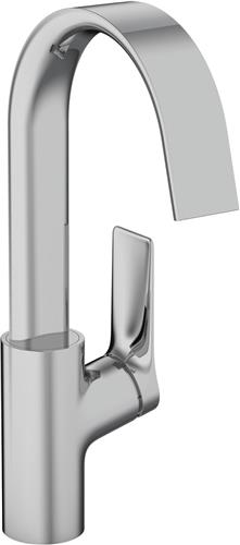 hansgrohe Vivenis ééngreeps wastafelmengkraan 210 met draaibare uitloop uitloop, zonder afvoer chroom