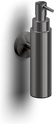 Clou Sjokker zeepdispenser 100cc wandmodel gunmetal geb. PVD
