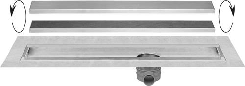 Easy Drain Multi TAF Douchegoot - RVS - 100 cm