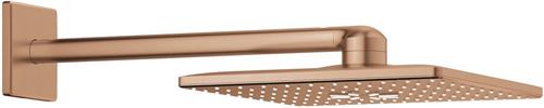 GROHE Rainshower hoofddouche+arm vierkant warm sunset geborsteld