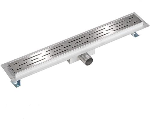Creavit Aloni RVS douchegoot flens met uitneembaar sifon 70cm