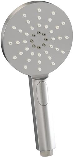 Brauer Brushed Edition 3 standen handdouche rond - geborsteld nikkel PVD