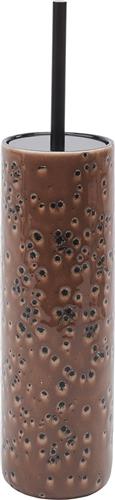 Ugo Toiletborstel Camel. | Bruin | Stoneware