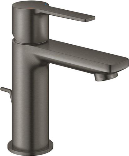 GROHE Lineare New Xs-Size Wastafelmengkraan M/Waste - Hard Graphite Geborsteld (mat donker grijs) - 32109AL1