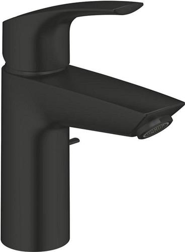 GROHE Eurosmart Wastafelmengkraan - S-size - met trekwaste - matte black