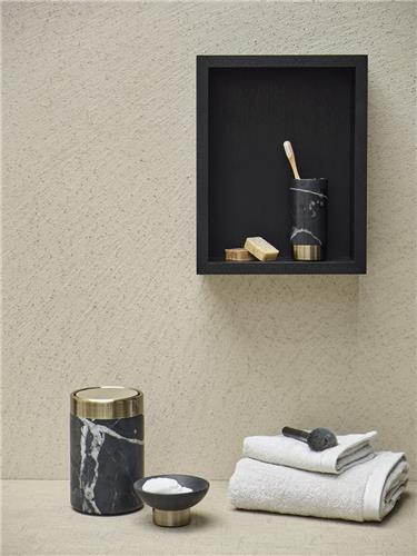 Aquanova Nero - Handdoekring - Black (zwart)