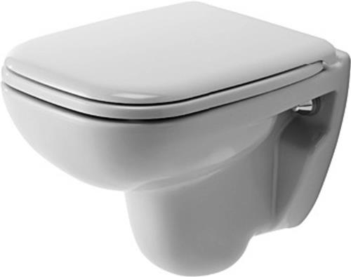 Duravit D-code wandcloset verkort 48cm met spoelrand diepspoel wit