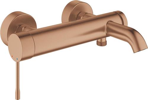 GROHE Essence New Badkraan - Mengkraan - 15 cm hartafstand - Warm sunset geborsteld (mat brons)