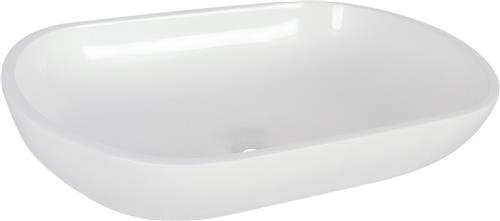 Differnz Ovalo - Waskom polybeton - Ovaal - 54 x 34 x 12cm