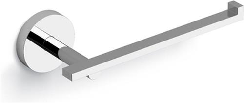 Clou Flat toiletrolhouder 16.5x4.8cm zonder klep chroom