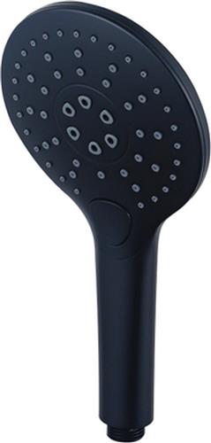 Fortifura Calvi Handdouche - ø12cm - rond - 3 standen - Mat Zwart