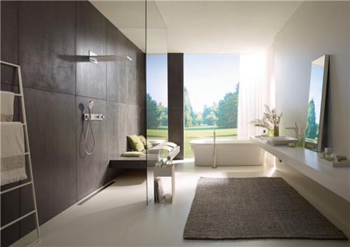 Hansgrohe RainSelect afbouwdeel voor inbouw douchekraan thermostatisch voor 4 functies 59.8x9cm chroom