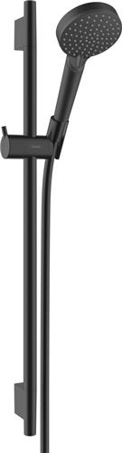 hansgrohe Vernis Blend doucheset EcoSmart met glijstang 65 cm mat zwart