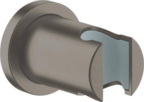 GROHE Rainshower Wanddouchehouder - rond - soft graphite (mat zwart) - 27074AL0