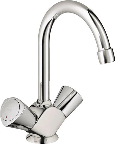 GROHE Costa S wastafelkraan met waste chroom
