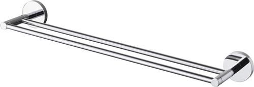 Handdoekhouder Dubbel Haceka Aqualux PRO2000 60 cm Chroom
