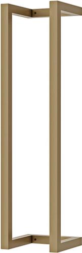 Fortifura Calvi Handdoekrek - 60x12.5x12.5cm - Geborsteld Messing PVD (Goud)