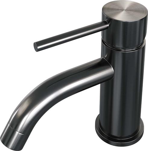 Brauer Gunmetal Edition Fonteinkraan opbouw - uitloop 11.5cm - PVD - geborsteld gunmetal
