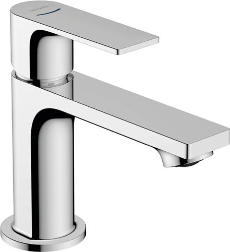 hansgrohe Rebris E ééngreeps toiletkraan 80 voor koud water of vooraf ingestelde temperatuur zonder afvoer chroom