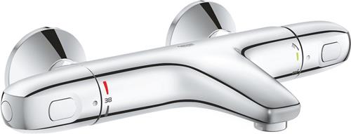 GROHE Grohtherm 1000 Thermostatische badmengkraan hoh 15cm met koppelingen chroom