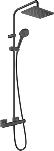 hansgrohe Vernis Shape Showerpipe 230 1jet met douchethermostaat mat zwart