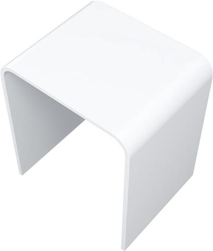 Royal Plaza Lima douchekruk 44 cm hoog comforstone mat wit