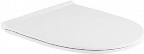 QeramiQ Salina toiletzitting  Softclose en quick release - 38x46, 1 cm - Mat wit