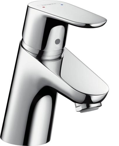 hansgrohe Focus ééngreeps wastafelmengkraan 70 met afvoerplug chroom