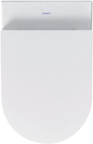 Duravit Starck Me wandclosetpack diepspoel Rimless 37x57cm met softclose closetzitting wit