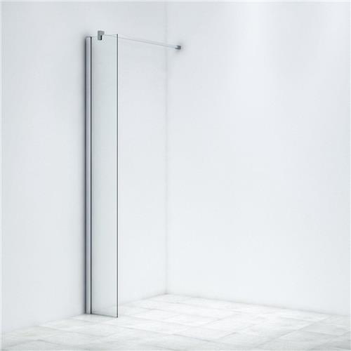 Saniclass Bellini douchewand  Inloopdouche - 30x200cm  Chroom hoogglans