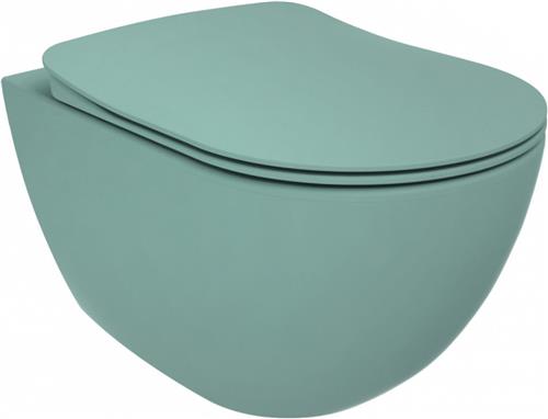 CREAVIT RIMOFF OPHANG WC ZONDER BIDET - NIJLGROEN Zonder zitting
