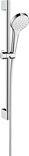 Hansgrohe Croma select s glijstangset 65cm 1jet wit chroom