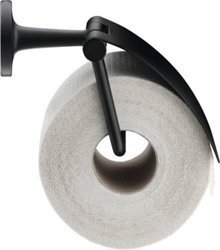 Duravit Starck T closetrolhouder 12,5x8,3x13,1cm mat zwart