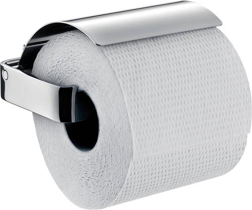 Emco Loft toiletrolhouder met klep chroom