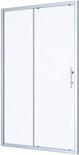 Nemo Start Profi schuifdeur - 116x195cm - inbouwmaat 116-120cm - helder veiligheidsglas 5mm