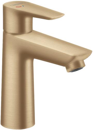 hansgrohe Talis E ééngreeps wastafelmengkraan 110 CoolStart zonder afvoer Brushed Bronze