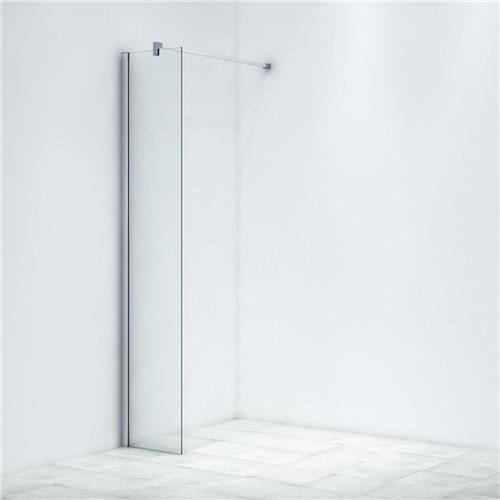 Saniclass Bellini douchewand  Inloopdouche - 40x200cm  Chroom hoogglans