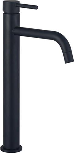 Fortifura Calvi Slim wastafelkraan  Kraan  Badkamerkraan  Mat zwart