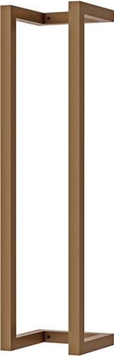 Saniclass Dual handdoekrek - 60x12.5x12.5cm - Glans Goud