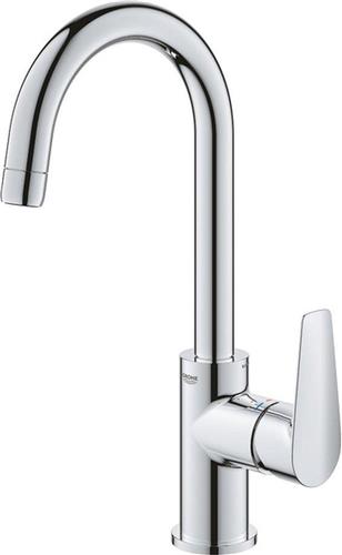 GROHE BauEdge waterbesparende wastafelkraan L-size met waste chroom